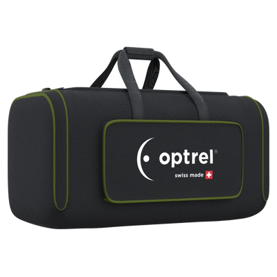 OPTREL – Sac e3000X noir/vert avec logo optrel