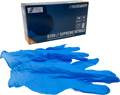 Gants à Usage Unique - Supreme Nitrile - Bleu 8300