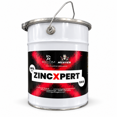 PI // ZincXpert – Gris 97 % Zinc en Bidon de 5 kg