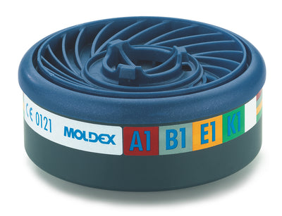 MOLDEX - Filtres Anti-Gaz A1B1E1K1 EasyLock®