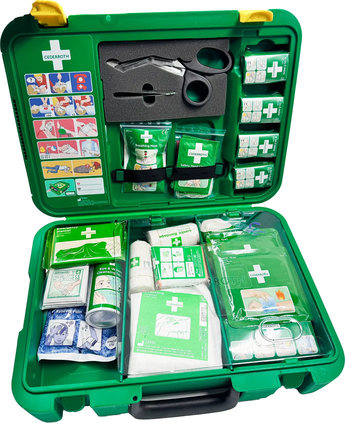 CEDERROTH - Kit de premiers secours, X-Large CEDERROTH