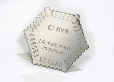 BYK - Peigne de mesure 25-2000 µm, acier inoxydable