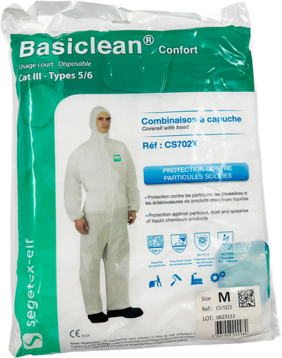 SEGETEX - Combinaison jetable - SMMS - Basic clean confort