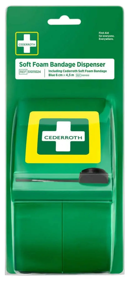 Cederroth - Distributeur de Soft Foam Cederroth incl. 4,5 m BLUE 51011010 BGCOMAGENCY