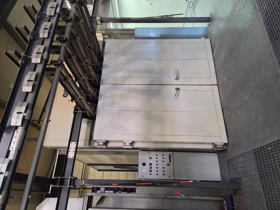 Chaîne complète de thermolaquage – capacités 5 m (L) × 2,5 m (H) – OMIA (FR) + monobain “IS – TORAN” BGCOMAGENCY