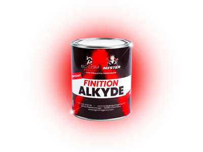 PI // Finition ALKYDE Mono-composant - En bidon de 1 kg.