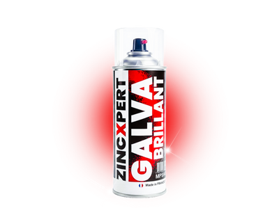 Aérosol Galva Brillant - MISTER PAINT - BG COM AGENCY