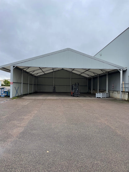 Chapiteau industriel rigide - 20x15 m - 300m2