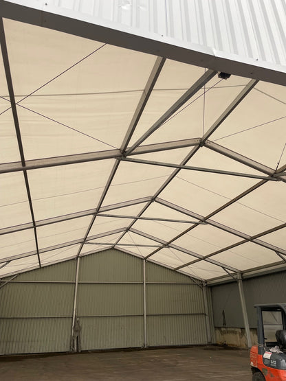 Chapiteau industriel rigide - 20x15 m - 300m2