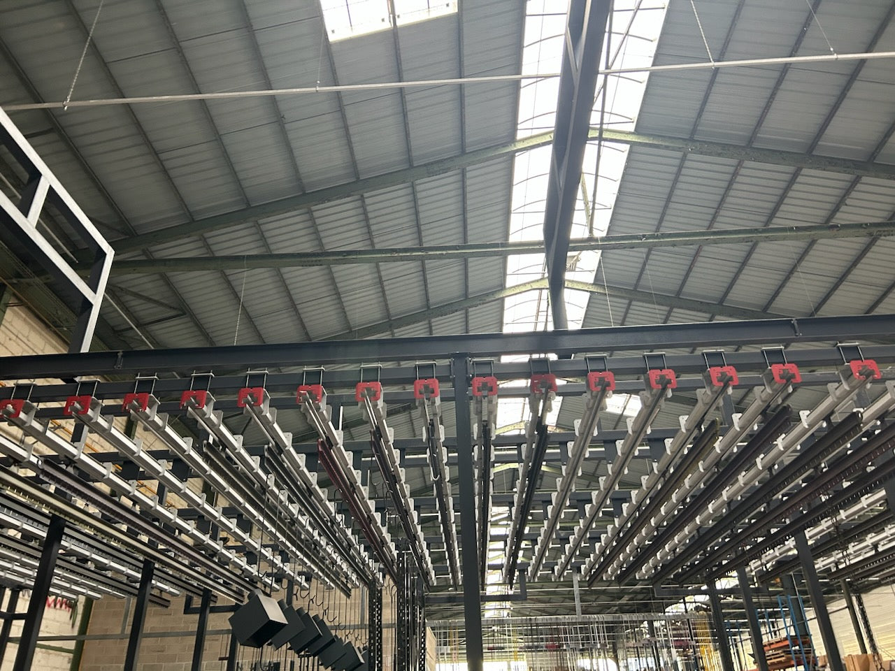 Chaîne de production complète - Sablage et thermolaquage - Occasion
