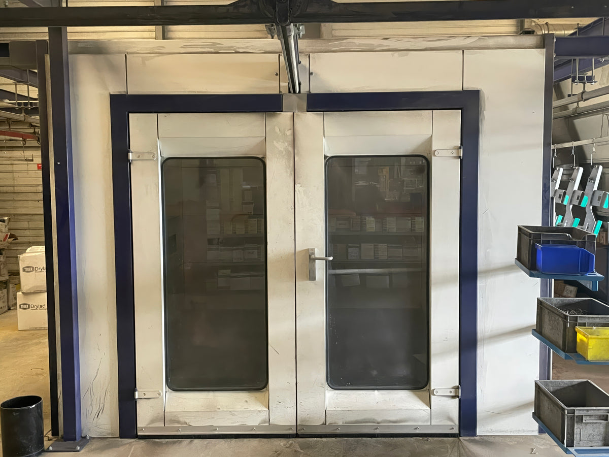 Chaîne de thermolaquage et sablage