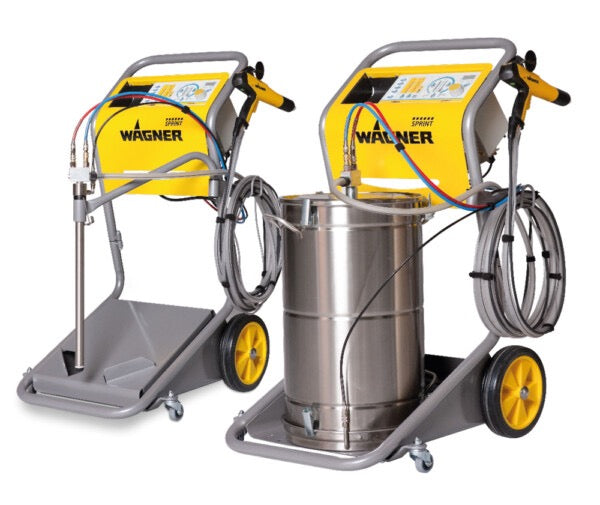 Lot de 2 systèmes manuels de poudrage WAGNER Sprint – PEM-X1 (état proche du neuf)