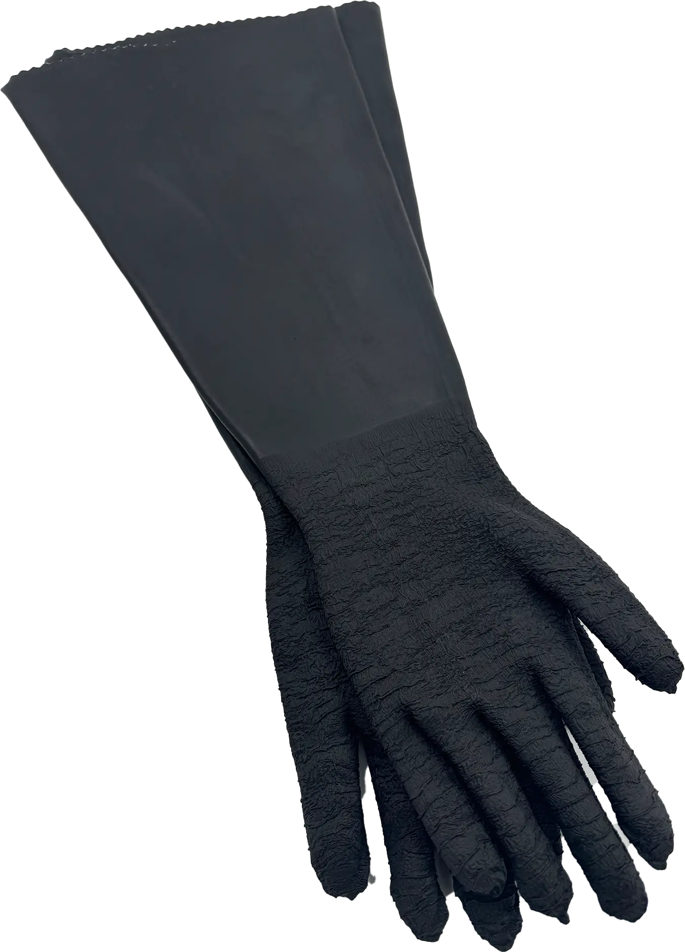 Gants de sablage en Caoutchouc - Longueur 800mm CONTRACOR