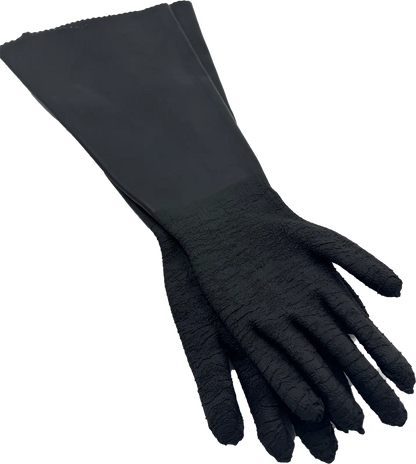 Gants de sablage en Caoutchouc - Longueur 800mm CONTRACOR