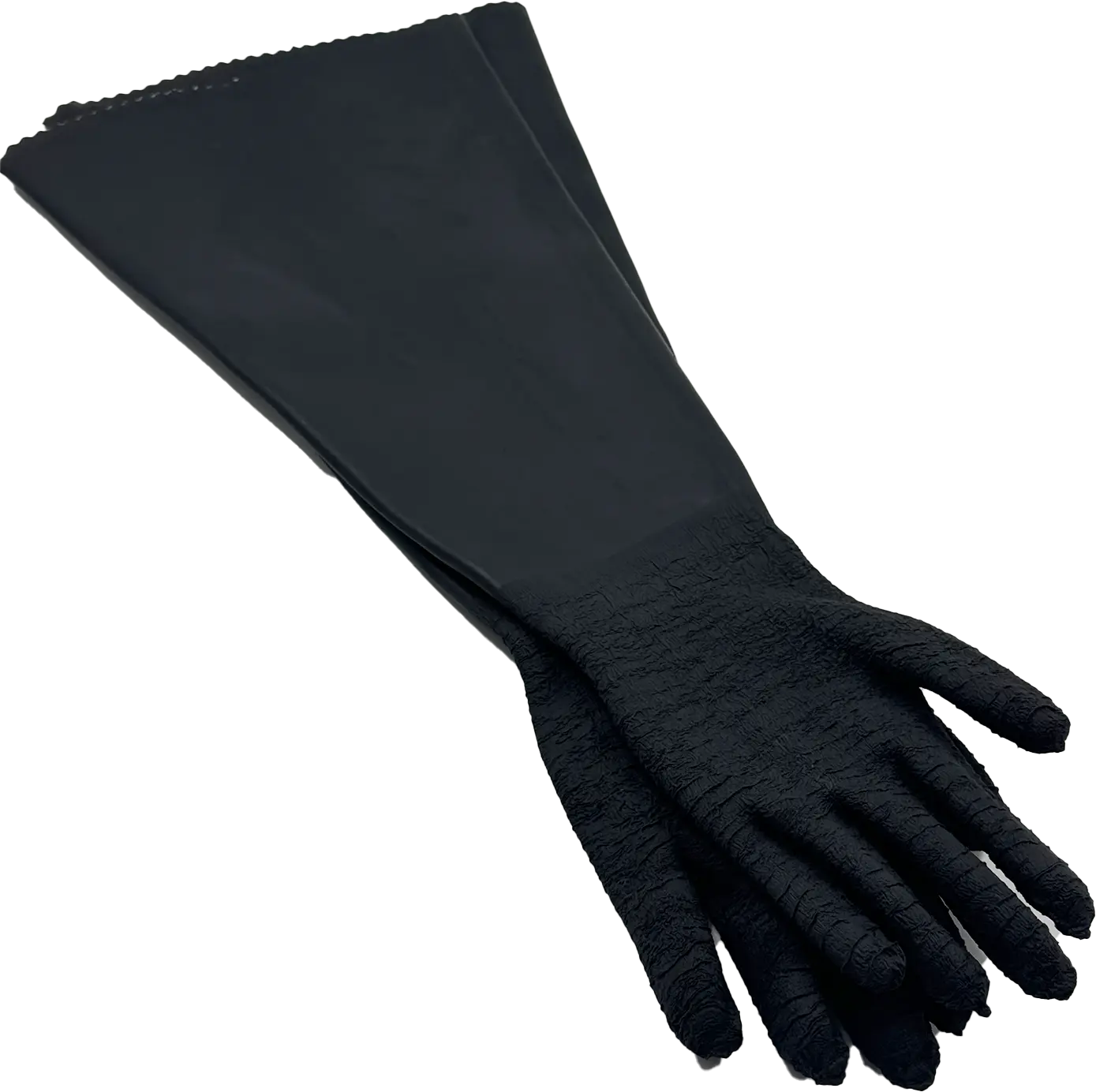 Gants de sablage en Caoutchouc - Longueur 800mm CONTRACOR