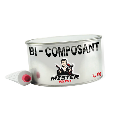 MASTIC BI-COMPOSANTS HAUTE TEMPÉRATURE / Pot de 1300g BGCOMAGENCY