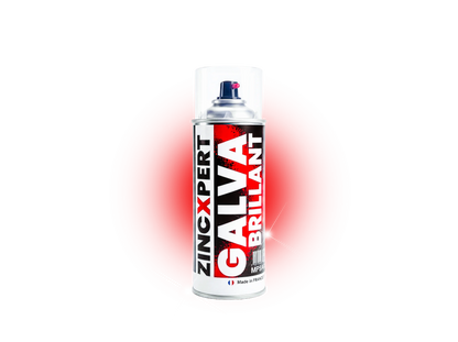 Aérosol Galva Brillant - MISTER PAINT - BG COM AGENCY PAINT'INNOV