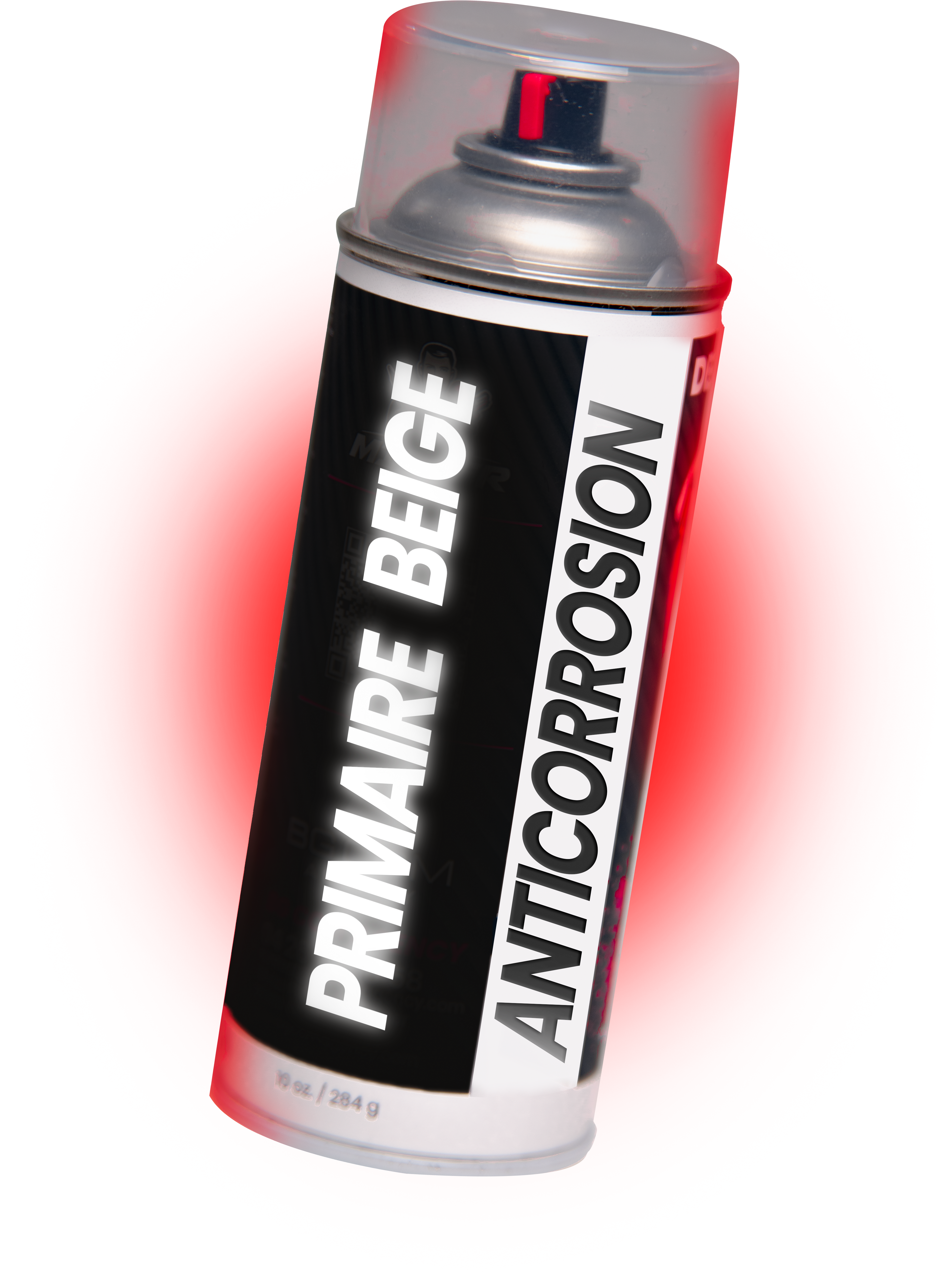 PI // Bombe aérosol primaire anticorrosion BEIGE, surface tolérante, 400 ml, monocomposant.