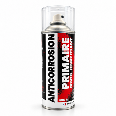 Bombe aérosol Anticorrosion primaire gris 400ml