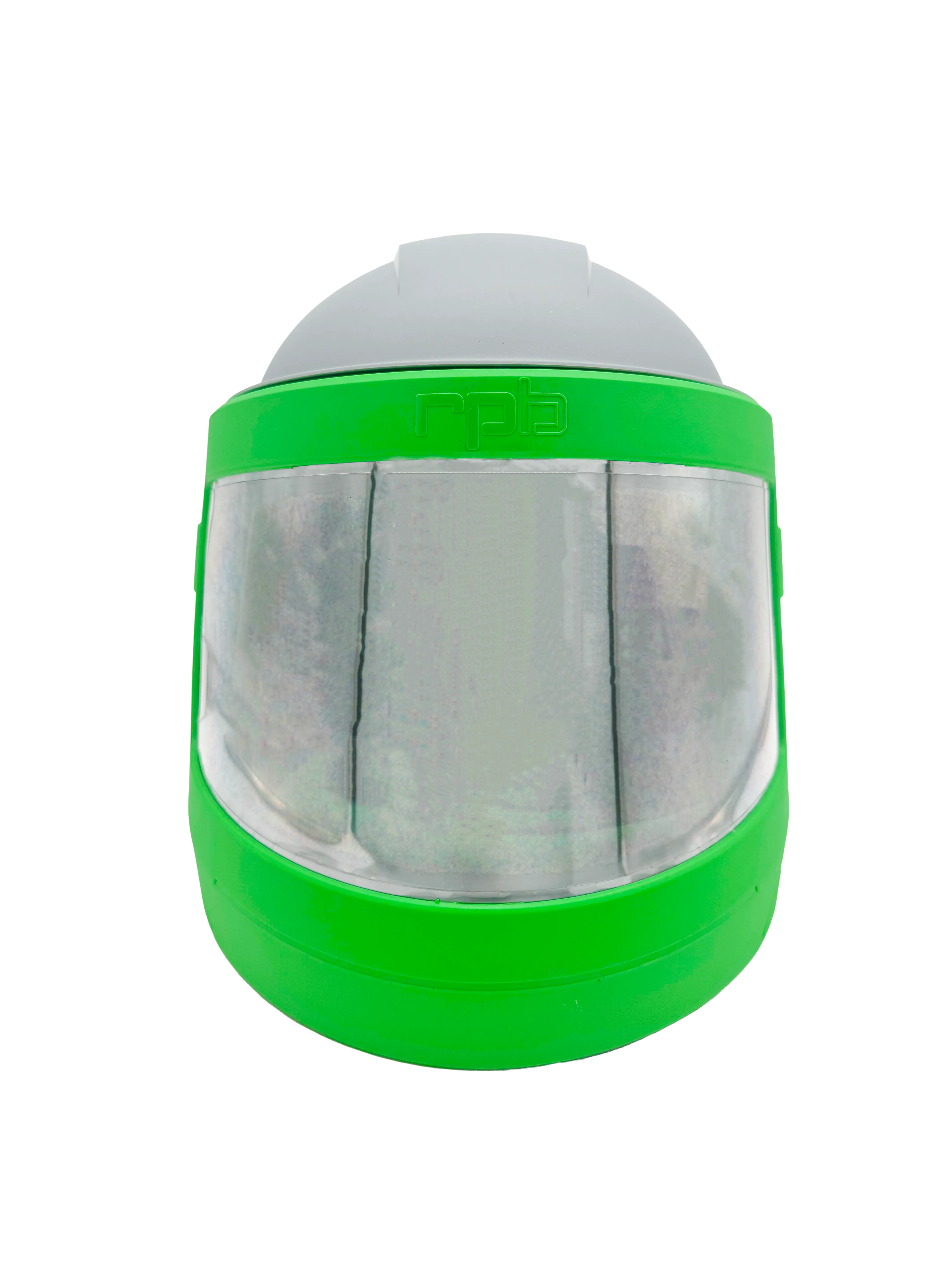photo du casque de sablage GVS-RPB NOVA 3 avec cape en nylon et tupe air