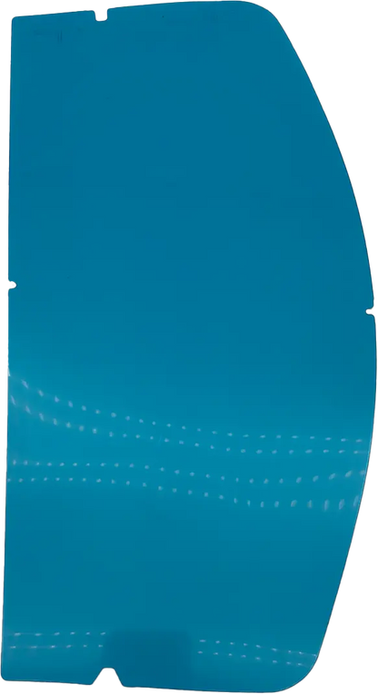 Photo d'un pack de 10 visières intérmédiaire bleu pour casque de sablage nova 3