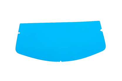 Photo d'un pack de 10 visières intérmédiaire bleu pour casque de sablage nova 3
