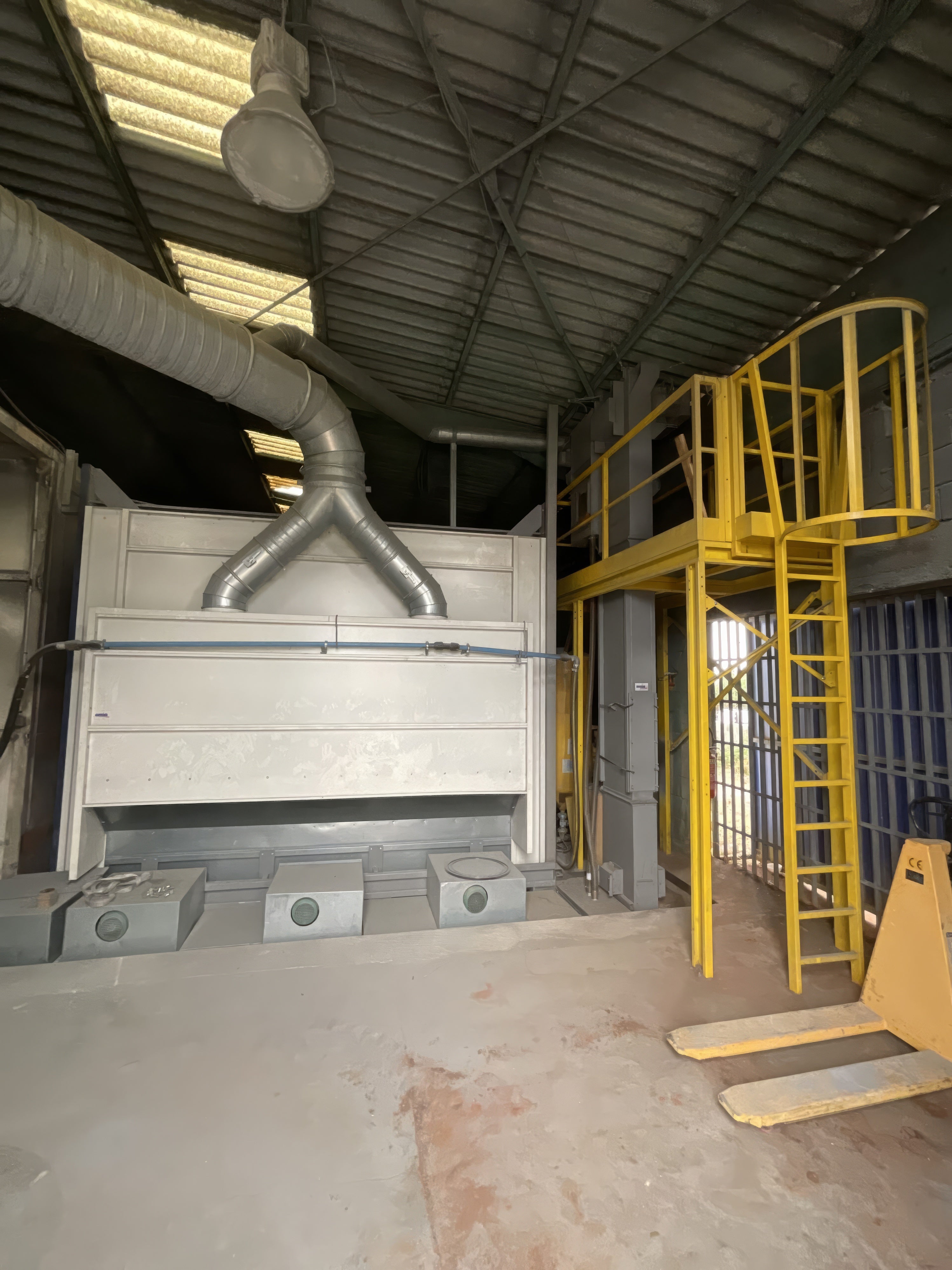 Cabine de sablage / grenaillage OMIA – Box 7 m