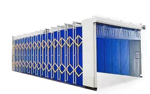 Cabines rétractables industrielles