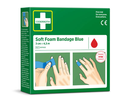 Pansements Cederroth Bandage Doux 3 cm x 4,5 m