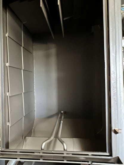 Grenailleuse automatique à charge suspendue tournante – WHEELABRATOR