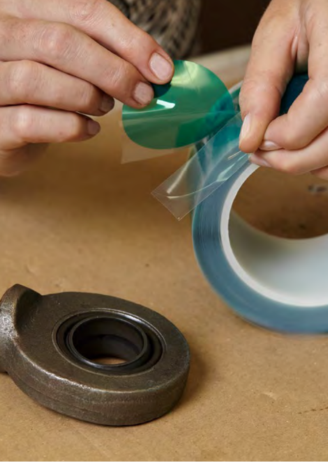 Pastilles adhésives vertes en polyester – Mister Paint
