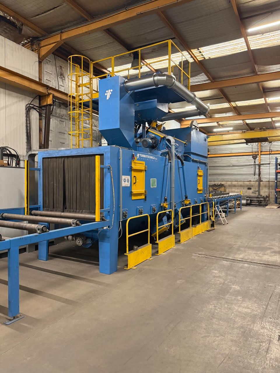 Grenailleuse automatique à rouleaux – TURBOTECNICA – Occasion récente (4 ans)