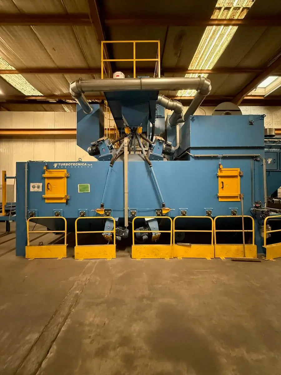 Grenailleuse automatique à rouleaux – TURBOTECNICA – Occasion récente (4 ans) BGCOMAGENCY